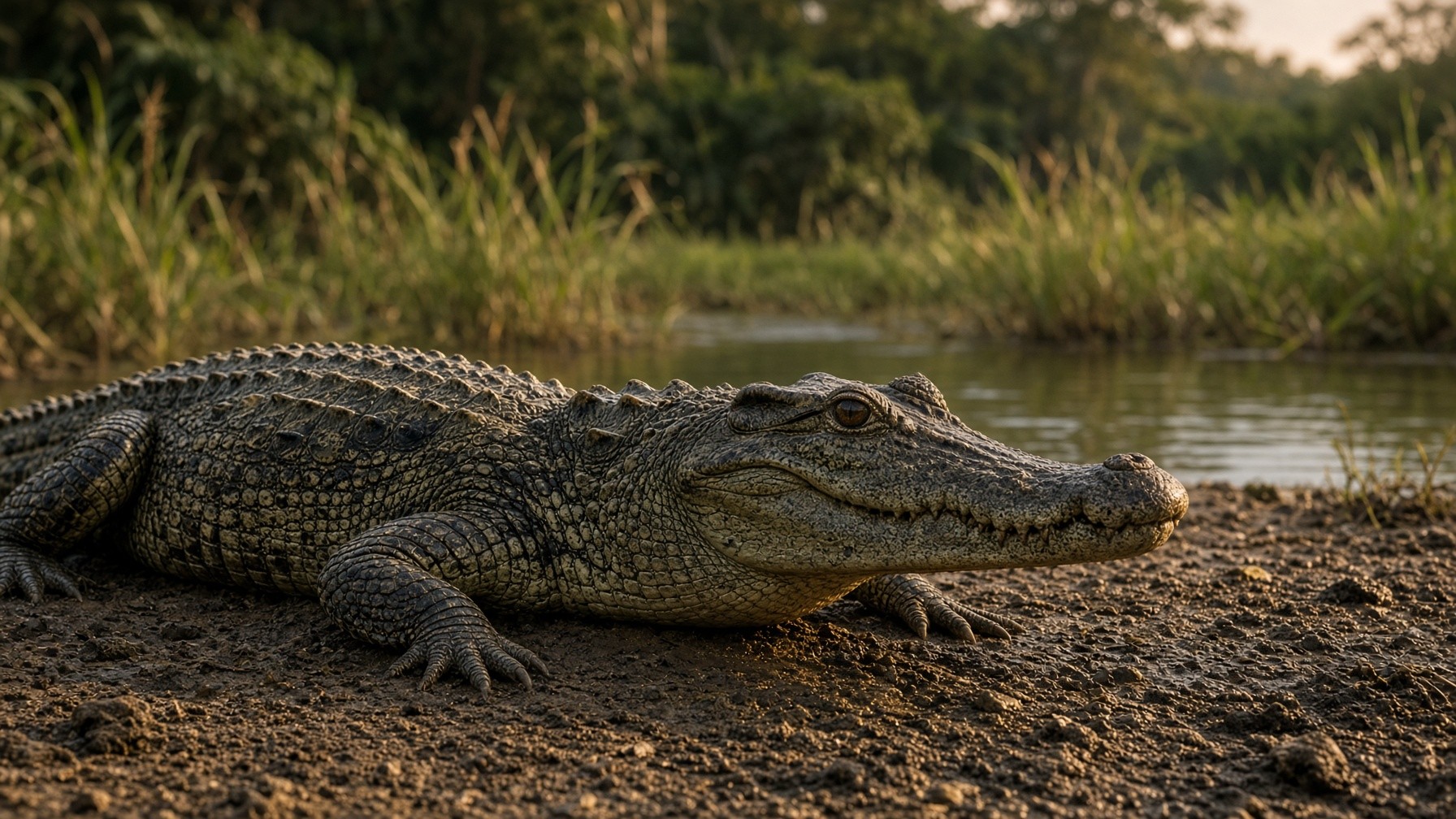 Siamese crocodile