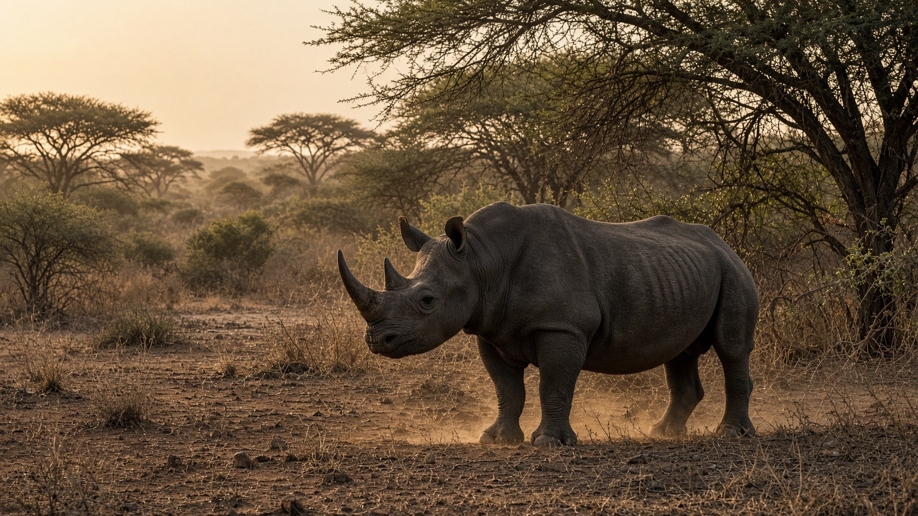 Western black rhinoceros